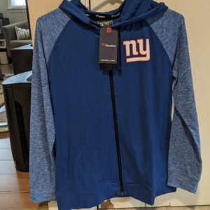 Fanatics NFL Pro Line NY Giants Women's Full-Zip Sweatshirt
